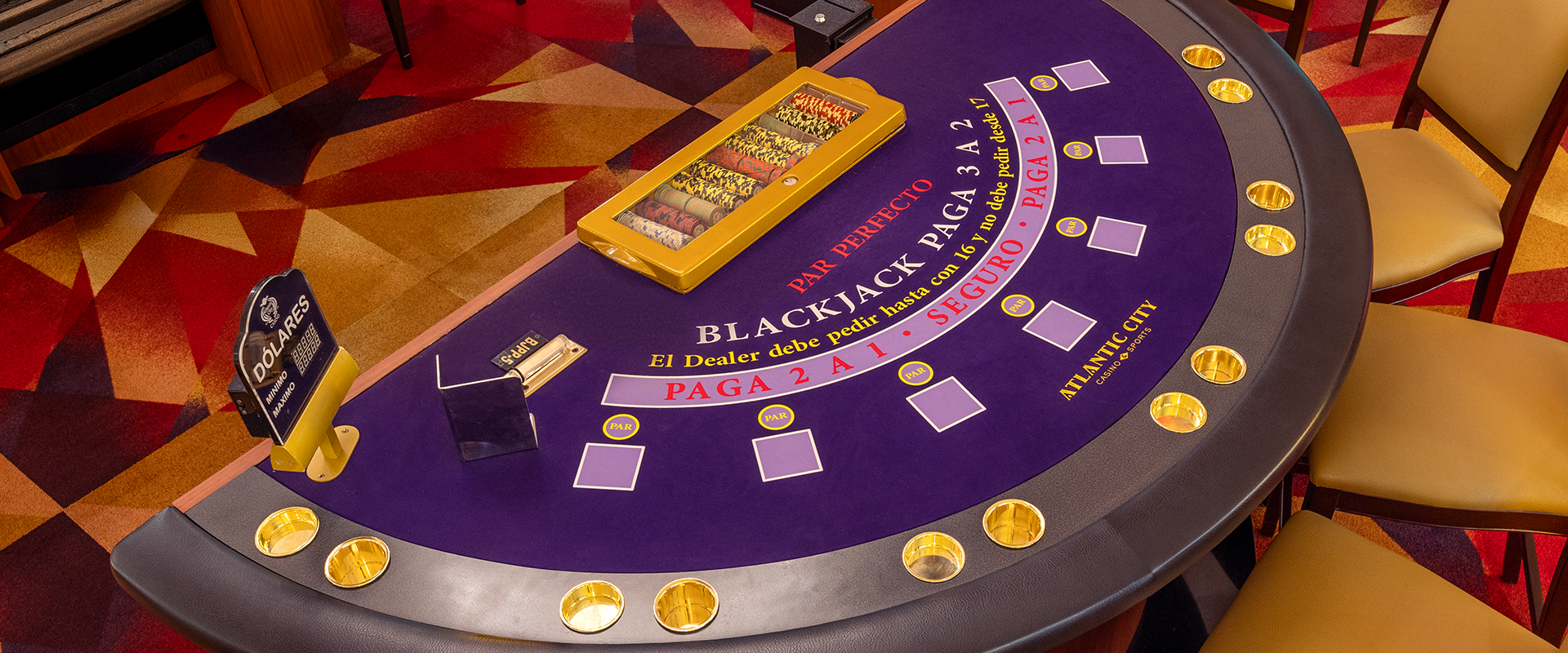 Subpáginas Mesas - Descripción Blackjack